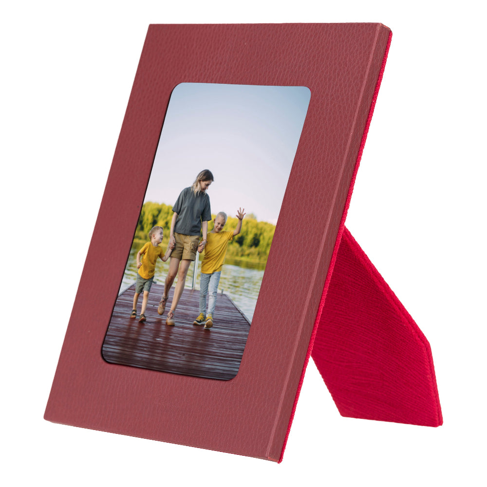 Genuine Leather Photo Frame